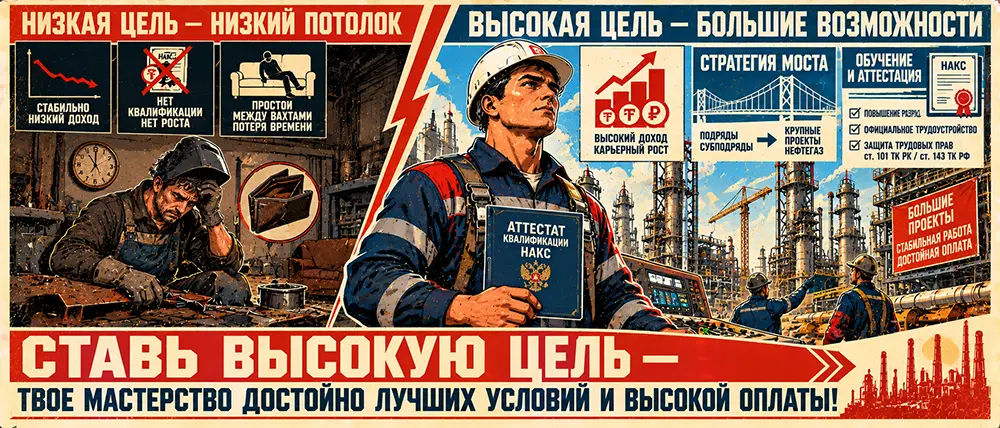 Большая цель — это не про миллиарды. Как рабочему человеку забрать объект, оклад и условия своей мечты